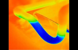 AC3 0 300x193 - Condensate drain on air conditioner evaporator coil shows correct flow, no sign of blockage, not cause of leak - Infrared Imaging Services LLC
