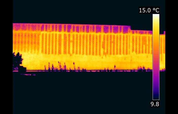 IR 0826A 0 - Infrared Block Wall Scan