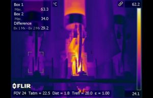 Infrared inspection hot disconnect switch 0 300x193 - Infrared inspection locates hot contacts on disconnect switch - Infrared Imaging Services LLC