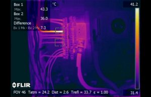 Infrared inspection hot wire on neutral bar 0 300x193 - Infrared-inspection-hot-wire-on-neutral-bar_0
