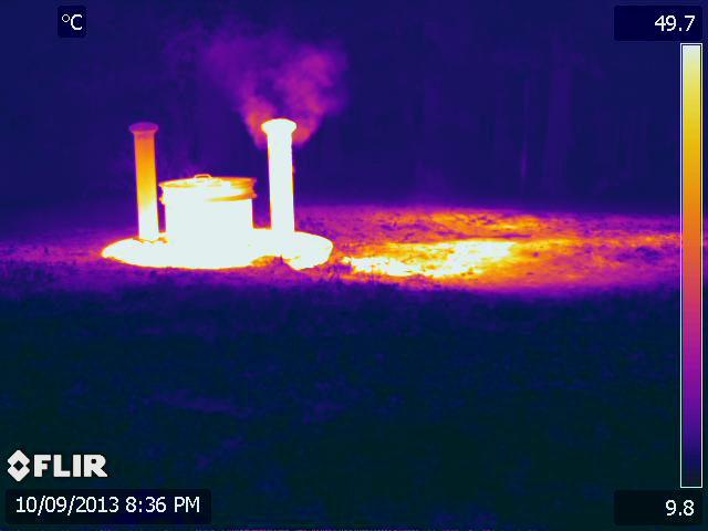 Infrared steam leak2 Infrared Imaging Services LLC - Radiant and Steam